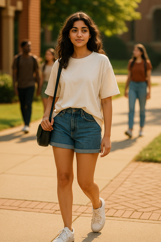 5 Casual T-Shirt Looks for Indian College Girls in 2025