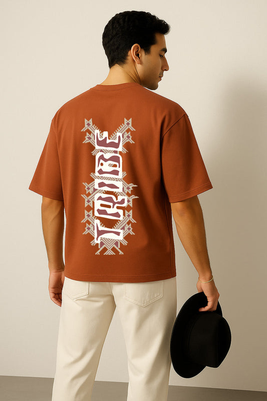 Rear angle showing vertical Tribe design